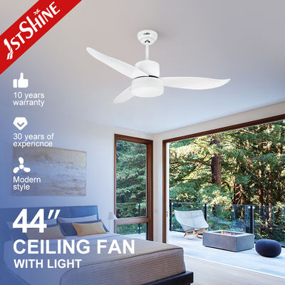 Buon prezzo Mulit Colors 44 Inch 3 Blade Ceiling Fan Low Voltage Silent Mode in linea