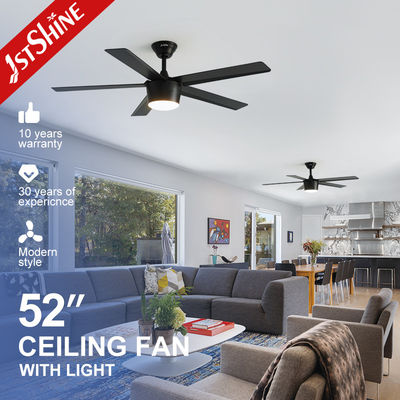 1stshine Ventilatore da soffitto decorativo con controllo remoto a 6 velocità e motore a 10 anni