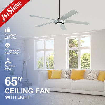 Ventilatore di soffitto a LED a controllo intelligente con motore reversibile e illuminazione a LED a corrente continua certificato CE