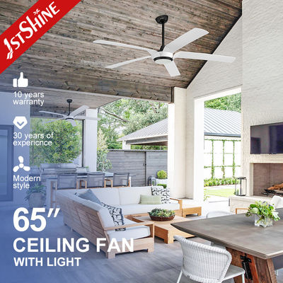 Buon prezzo Interruttore di controllo remoto 65 pollici ventilatore di soffitto LED con 5 lame ABS e supporto dimmer in linea