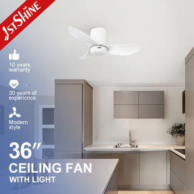 Ventilatore di soffitto a LED da 36 pollici con 3 colori e 5 velocità