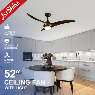 1stshine/OEM Logo Lampada ventilatore di soffitto con telecomando e Smart APP 6 velocità 3 lame