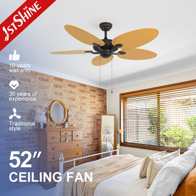 Grande risparmio energetico del flusso d'aria del ventilatore da soffitto decorativo di 5 pale a basso rumore