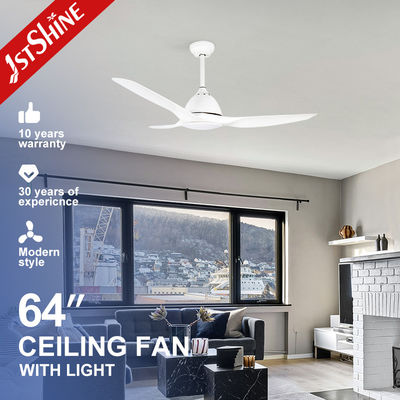 Controllo a distanza Ventilatore di soffitto in plastica con luce LED integrata da 18 Watt