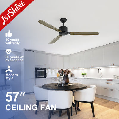 1stshine Ventilatore di soffitto a basso rumore con motore in rame DC silenzioso e telecomando a 6 velocità