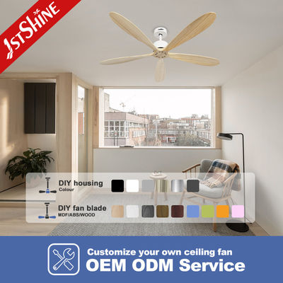 Home Hotel Office Ventilatore a soffitto con telecomando e basso rumore da 1stshine