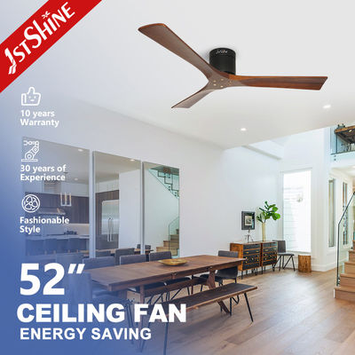 35W Laser Printing Low Profile DC Motor Remote Control Ventilatori di soffitto per semplice appesa