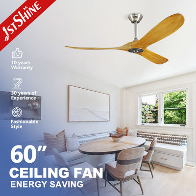 2024 Ventilatore di soffitto 1stshine Ventilatore di lusso con 3 pannelli rotanti e funzione di raffreddamento dell'aria
