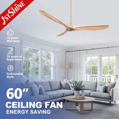 Ventilatore di soffitto di design moderno da 60 pollici con telecomando e vento naturale