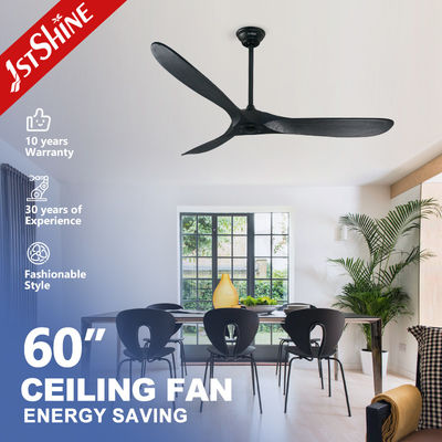 Funzione di memoria di 60 pollici semplice ventilatore elettrico di soffitto per il design in legno moderno