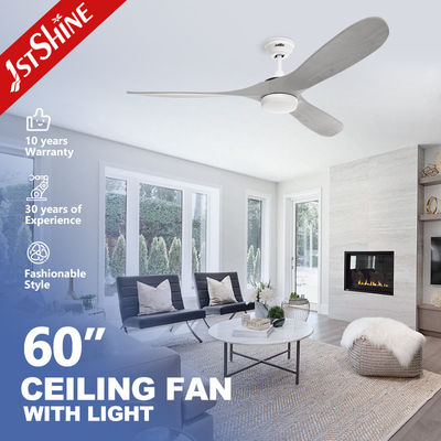 1stshine Ventilatore di soffitto decorativo con luce a LED e controllo WiFi intelligente 60