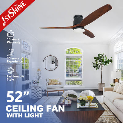 Controllo intelligente a soffitto basso Risparmio energetico illuminazione a LED Ventilatore di soffitto Design moderno 2- 1stshine