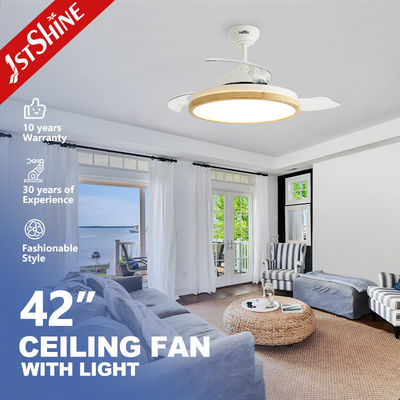 220v a bassa tensione ventilatore a soffitto a LED risparmio di potenza Modern Folded Blade