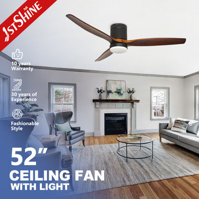 Ventilatore di soffitto a LED in stile di design contemporaneo con telecomando intelligente e motore energetico