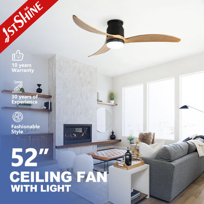 Ventilatore silenzioso a lame di legno con controllo remoto 6 velocità alto flusso d'aria