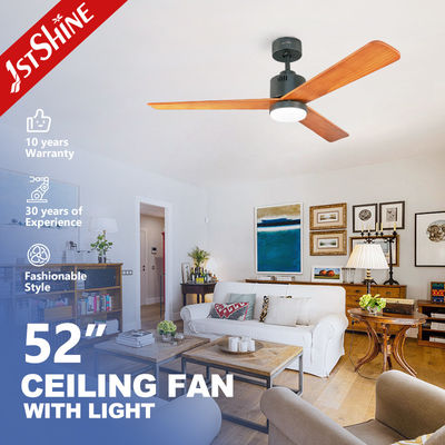 2022 elettrodomestici lame di legno massello BLDC ventilatore di soffitto con telecomando e WIFI