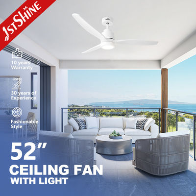 Ultimo prodotto raffreddamento aria ventilatore di soffitto nero con luce a LED multicolore da 1stshine