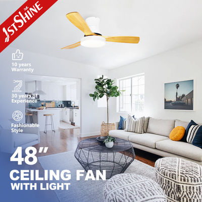 5 velocità 48 pollici ventilatore di soffitto a scarico con luce e inverter DC a distanza