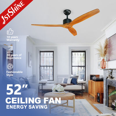 Custom 5 Lever DC Decorative Ceiling Fan Risparmio di energia 220 Volt