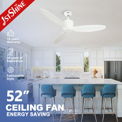 Timer e Inglese Operativo 3 lame di legno DC Motor soffitto ventilatore con telecomando