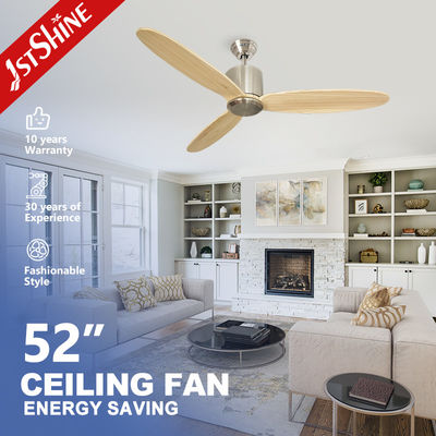 Funzione reversibile 1stshine ventilatore di raffreddamento ad aria fresca con 3 lame di legno massello decorativo