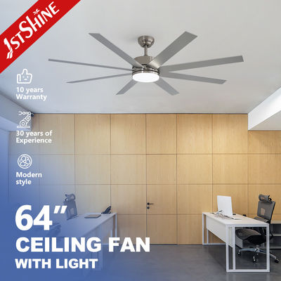 Ventilatore di soffitto da 64 pollici con luce dimmabile 6 velocità telecomando per soggiorno