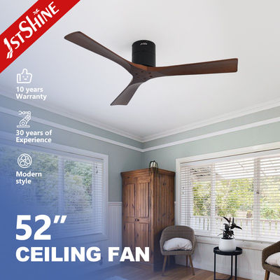 Buon prezzo 6 velocità di scelta ventilatore di soffitto decorativo con telecomando e lame di legno massello durevole in linea