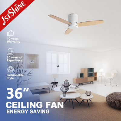 Ventilatore da soffitto 2 in 1 da 36 pollici con motore DC e pale in MDF