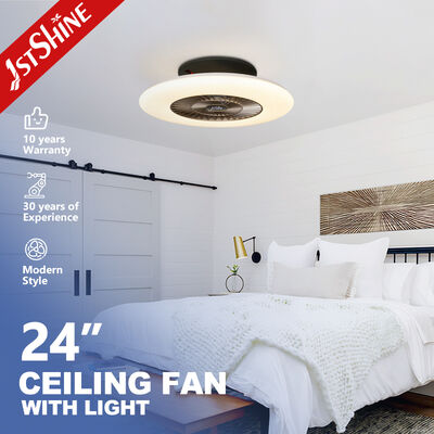 Buon prezzo Ventilatore da soffitto senza lame da 24 pollici con ombrello stellato e silenzioso motore a corrente continua per camere da letto moderne In linea
