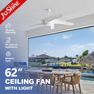 Buon prezzo Ventilatore di soffitto moderno da 62 pollici con luce a LED e telecomando del motore DC In linea