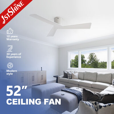 Buon prezzo Ventilatore da soffitto a basso profilo da 52 pollici con motore DC e design a incasso per soffitti bassi In linea